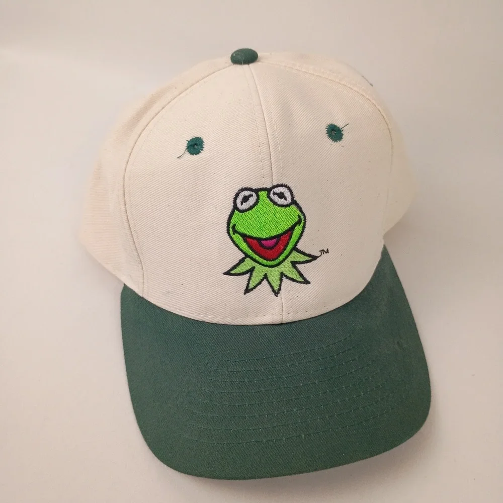 The Muppets Kermit Frog Hat Snapback Green/Cream Mohr's